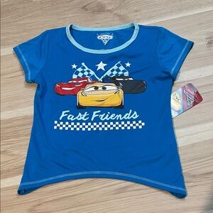 Disney Cars Blue Kids T-Shirt